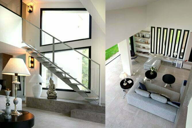 chassis fixe pour villa contemporaine et moderne d'architecte